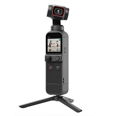 DJI Pocket 2 Creator Combo Caméra Caméra de poche 4K HDR, stabilisation RockSteady, zoom 8x, Timelapse avec kit complet d'accessoires