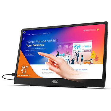 AOC 15.6" LED Touchscreen - 16T2