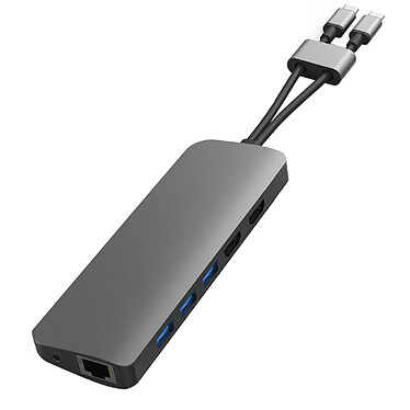 HyperDrive Viper USB-C 10-en-2 (Gris)