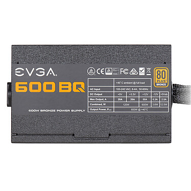 Avis EVGA 600 BQ