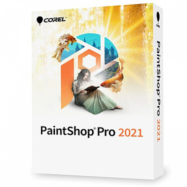 Corel PaintShop Pro 2021 Mini Box - 1 utilisateur - Version mini boîte