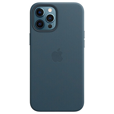 Custodia in pelle Apple con MagSafe blu baltico per Apple iPhone 12 Pro Max