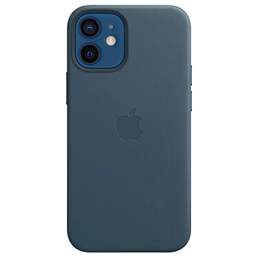 Custodia in pelle Apple con MagSafe blu baltico per iPhone 12 mini