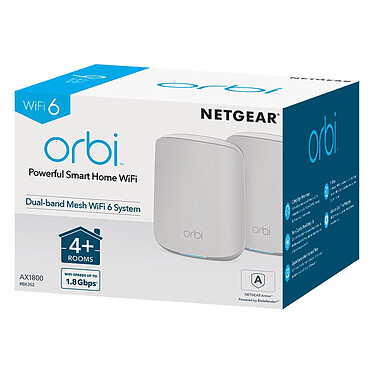 Netgear Orbi WiFi 6 Dual Band Mesh RBK352 pas cher