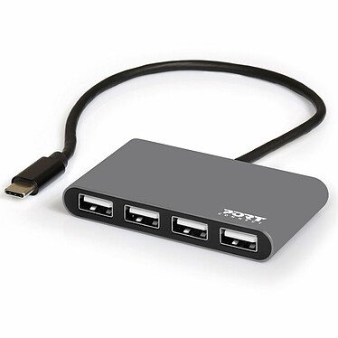 Conecta el puerto USB-C del Hub (4x USB 2.0)