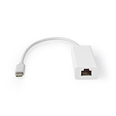Nedis Adattatore USB-C / Ethernet (M/F) - Bianco