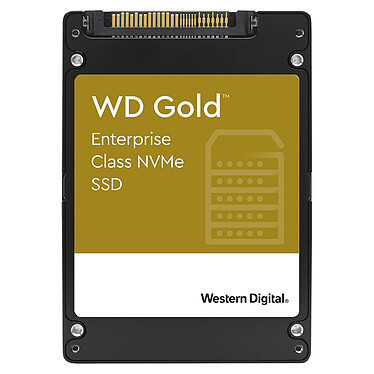 Western Digital SSD NVMe WD Gold 7.68 To