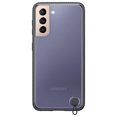 Cover protettiva trasparente nera per Samsung Galaxy S21