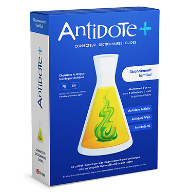 Druide Antidote+ Family - 1 anno di licenza - 5 utenti - Versione in scatola 
