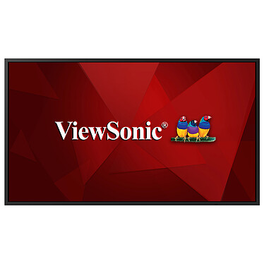 ViewSonic CDE5520 Moniteur LED 55" - Résolution 4K - Dalle IPS - 8 ms - 16:9 - 400 cd/m² - HP intégrés - HDMI/DVI/USB - Fast Ethernet - Noir (sans pieds)