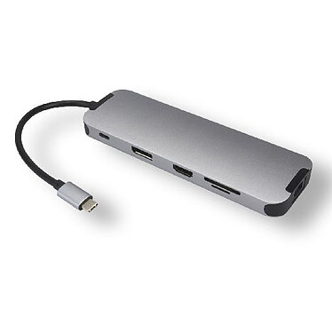 Base multipuerto USB-C genérica 10 en 1 con puerto HDMI/de pantalla