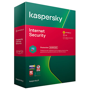 Kaspersky Internet Security - 5 workstation 1 year license