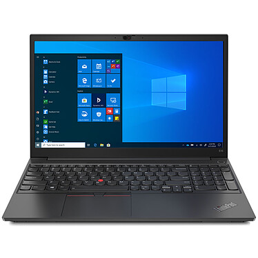 Lenovo ThinkPad E15 Gen 2 (20TD0002FR) Intel Core i7-1165G7 8 Go SSD 256 Go 15.6" LED Full HD Wi-Fi AX/Bluetooth Webcam Windows 10 Professionnel 64 bits