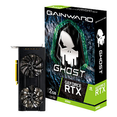 Gainward GeForce RTX 3060 Ghost (LHR) 12 Go GDDR6 - HDMI/Tri DisplayPort - PCI Express (NVIDIA GeForce RTX 3060)