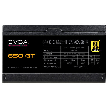 Opiniones sobre EVGA SuperNOVA 650 GT