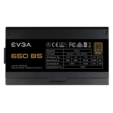 Nota EVGA 650 B5