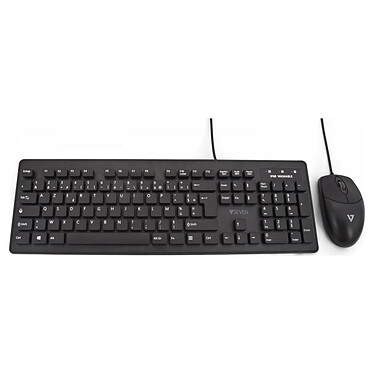 V7 Antimicrobial Washable Keyboard and Mouse