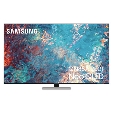 Samsung Neo QLED QE85QN85A Téléviseur Mini LED 4K 85" (214 cm) - Dalle 100 Hz - HDR - Wi-Fi/Bluetooth/AirPlay 2 - HDMI 2.1/FreeSync - Son 2.2.2 60W