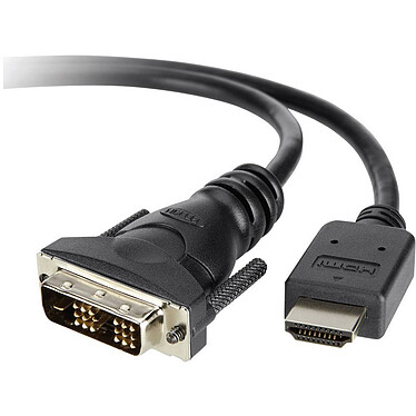 Belkin Câble HDMI/DVI (Mâle / Mâle) - 1.8 m