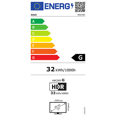 Avis ASUS 27" LED - ProArt PA27AC