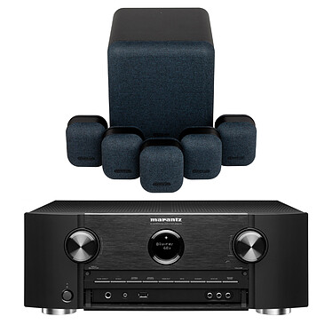 Marantz SR6015 Noir + Monitor Audio MASS 5.1 Noir