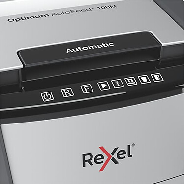 Rexel Destructeur Optimum coupe micro Auto+ 100M pas cher