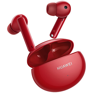 Huawei FreeBuds 4i Rouge Écouteurs intra-auriculaires sans fil Bluetooth 5.2 avec micro intégré et boîtier de charge/transport