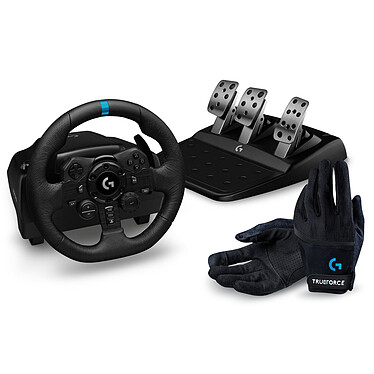 Logitech G G923 (PC / PlayStation 5 / PlayStation 4) + Logitech G Racing Gloves