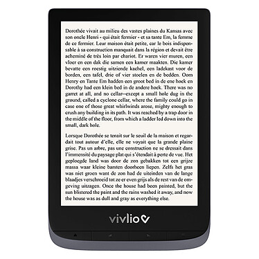 Vivlio Touch HD Plus Gris + Pack d'eBooks OFFERT