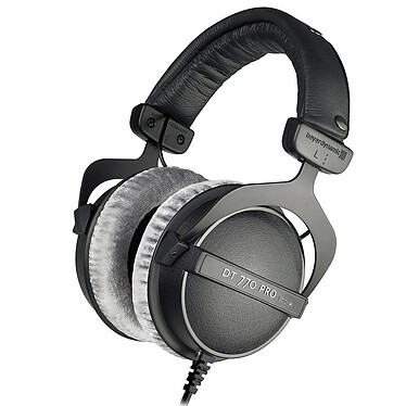 Beyerdynamic DT 770 PRO (80 Ohms) Auriculares de estudio cerrados - Controladores dinámicos - Bass Reflex - 80 Ohms - Toma de 3,5/6,35 mm