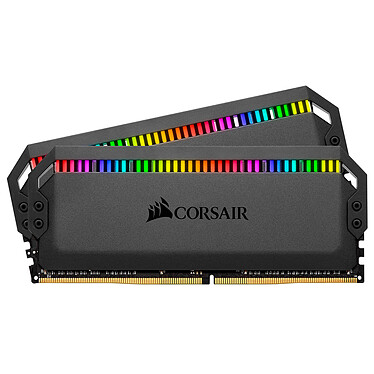 Corsair Dominator Platinum RGB 32 Go (2 x 16 Go) DDR4 3600 MHz CL18 - CMT32GX4M2D3600C18