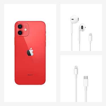 Apple iPhone 12 mini 256 Go (PRODUCT)RED (v1) pas cher