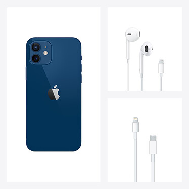 Apple iPhone 12 mini 256 Go Bleu · Reconditionné pas cher