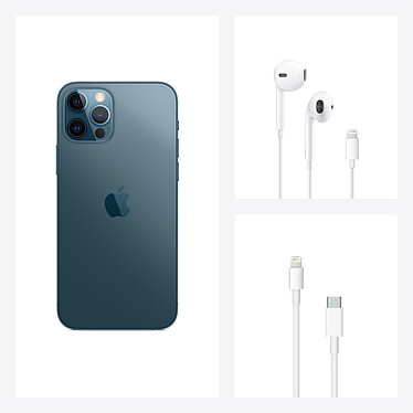 Apple iPhone 12 Pro Max 512 Go Bleu Pacifique · Reconditionné pas cher