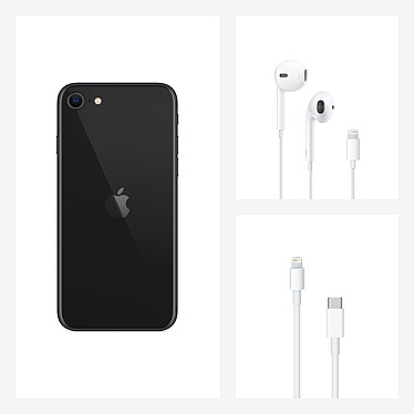 Apple iPhone SE 128 Go Noir · Occasion pas cher