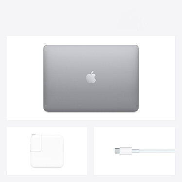 Apple MacBook Air M1 (2020) Gris sidéral 16Go/512 Go (MGN73FN/A-16GB) pas cher