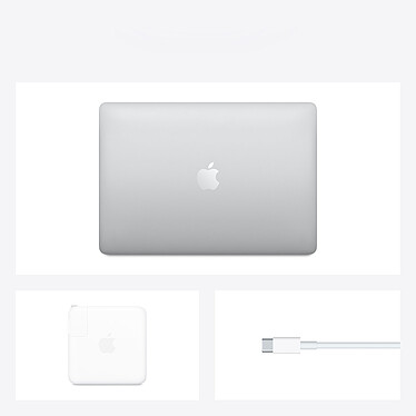 Apple MacBook Pro M1 (2020) 13.3" Argent 8Go/256 Go (MYDA2FN/A) pas cher