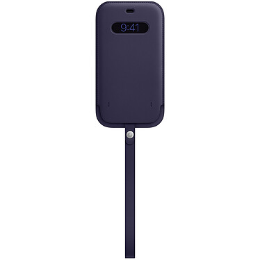Apple iPhone 12 Pro Max Custodia in pelle con MagSafe viola scuro