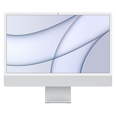 Apple iMac (2021) 24" 256 Go Argent (MGPC3FN/A) · Reconditionné