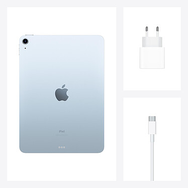Apple iPad Air (2020) Wi-Fi 64 Go Bleu ciel · Reconditionné pas cher
