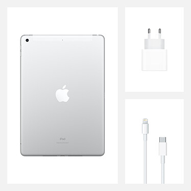 Apple iPad (Gen 8) Wi-Fi + Cellular 32 Go Argent pas cher