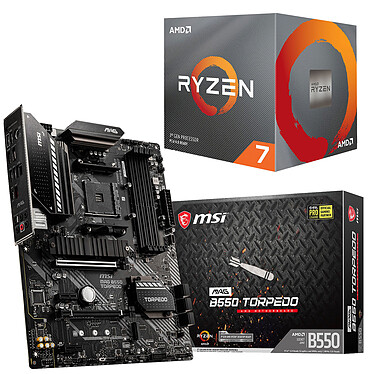 Kit di aggiornamento per PC AMD Ryzen 7 3800X MSI MAG B550 TORPEDO 