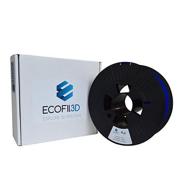 Avis ECOFIL3D Bobine PLA 1.75mm 1 Kg - Bleu