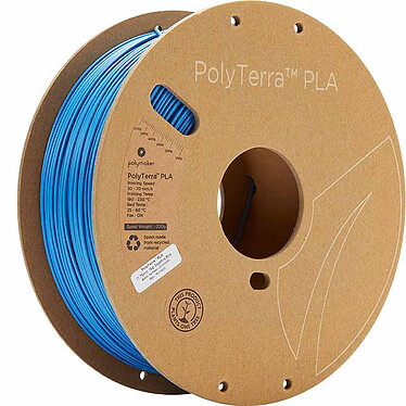 Polymaker PolyTerra 2.85 mm 1 Kg - Bleu Saphir