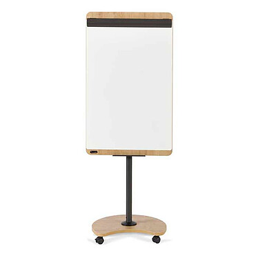 CEP Rocada Multipurpose conference stand, white and wood