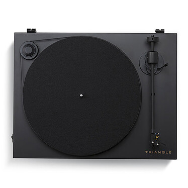 Review Triangle Vinyl Turntable Black + AIO TWIN Grey Linen