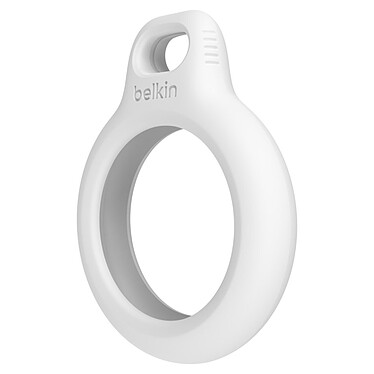 cheap Belkin Airtag Keychain Security Holder White