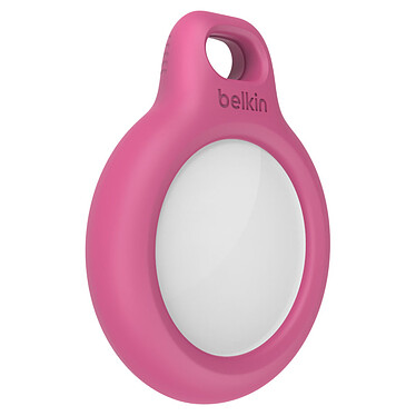Review Belkin Airtag Keychain Holder Pink
