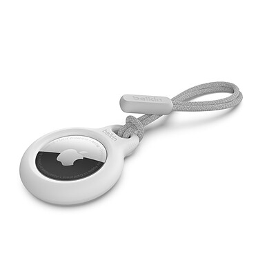 Belkin Secure Airtag Holder with Lanyard White