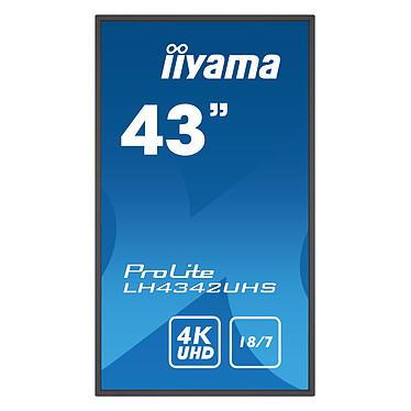 Avis iiyama 42.5" LED - ProLite LH4342UHS-B3